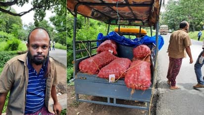 ബത്തേരിയിൽ തക്കാളിപ്പെട്ടിയിൽ ഒളിപ്പിച്ച് കടത്തിയ അരക്കോടിയോളം രൂപയുടെ കുഴൽപ്പണം പിടികൂടി