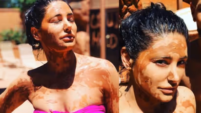 'ജീവിതത്തെ ഇടയ്ക്ക് പുതുക്കണം'; 'മഡ് ബാത്ത്' ചിത്രം പങ്കുവച്ച് ബോളിവുഡ് താരം