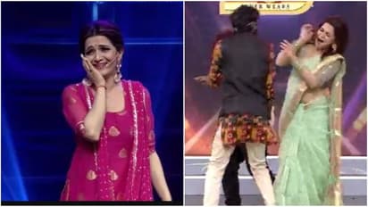 பிரபல தொகுப்பாளினி டிடி-யை ஓங்கி அறைந்த தீனா... வைரல் வீடியோவால் டென்ஷனான ரசிகர்கள்...!