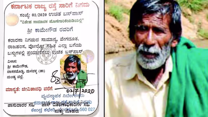 After PM Modi mentions his work, Karnataka ‘Lake Man’ Kaamegowda gets free bus pass for lifetime