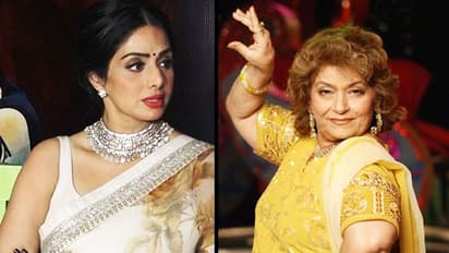 ವೃತ್ತಿ ಮತ್ಸರ, ಸರೋಜ್‌ ಖಾನ್‌ ಜೊತೆ ಮಾತು ಬಿಟ್ಟಿದ್ದ ಶ್ರೀದೇವಿ