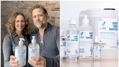 മൂന്നുമാസം മുമ്പ് സാനിറ്റൈസർ കമ്പനി തുടങ്ങി; ദമ്പതികൾ നേടിയത് 30 മില്യൺ പൗണ്ടിലധികം ആദായം