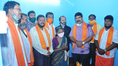 ಶಾಸಕರ ನೆರವಿಂದ ದುರಸ್ತಿಯಾಯ್ತು ಬಡ ವೃದ್ಧೆಯ ಮನೆ..! ಹಳೆ ಮನೆಗೆ ಹೊಸ ಲುಕ್