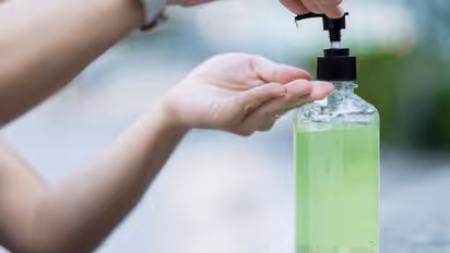 This is what happens if you use sanitiser everyday