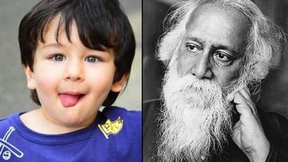 Is Kareena Kapoor, Saif Ali Khan's son Taimur Ali Khan related to Rabindranath Tagore?