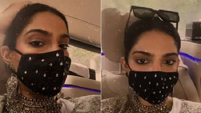 'എപ്പോഴും സ്റ്റൈലിഷ് ആയിരിക്കണം'; ഡിസൈനര്‍ മാസ്‌കില്‍ സോനം കപൂര്‍