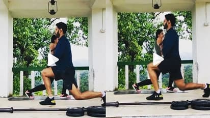 ನಿಸರ್ಗದ ಮಧ್ಯೆ ನಿಖಿಲ್-ರೇವತಿ ಸಖತ್ ವರ್ಕ್ ಔಟ್, ಟ್ರೇನರ್ ಬೇಕಿಲ್ಲ!