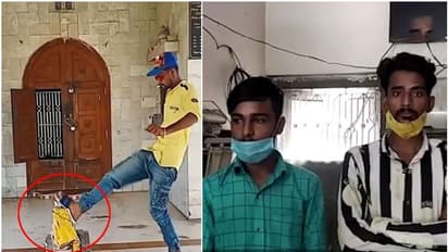 Gujarat duo arrested for kicking Nandi idol, making ‘sensational’ TikTok video in Rajkot