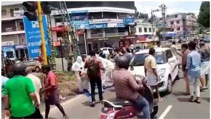 പത്തനംതിട്ടയിൽ കൊവിഡ് നിരീക്ഷണത്തിലുള്ള ആൾ ഇറങ്ങി നടന്നു; ഓടിച്ച് പിടിച്ച് ആശുപത്രിയിലാക്കി