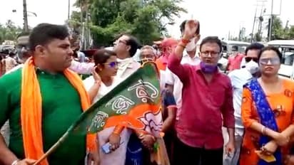 অর্জুন সিংয়ের ওপর হামলার প্রতিবাদ, 'রাজ্য় জুড়ে চাক্কা জাম' করে দিল বিজেপি