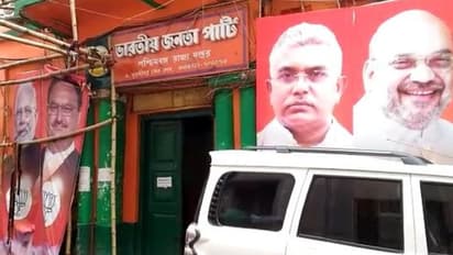 কীসের ভয়, বুধবার থেকে তালা রাজ্য় বিজেপির সদর দফতরে