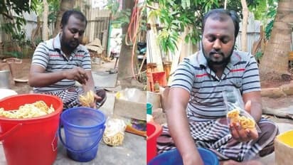 ലോക്ക്ഡൗണിന് മുമ്പ് എഞ്ചിനീയറിംഗ് പ്രൊഫസർ, ഇപ്പോൾ മുറുക്ക് വിൽപ്പനക്കാരൻ; കൊവിഡിൽ മാറിമറിഞ്ഞ ജീവിതം