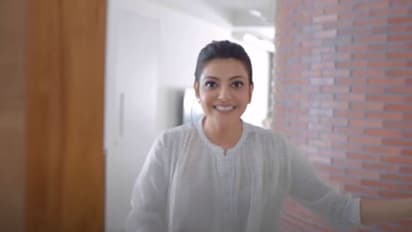 தமிழ் ரசிகர்கள் மனதை கொள்ளை கொண்ட... கனவுக்கன்னி காஜல் அகர்வாலின் ஸ்டைலிஷ் வீட்டை பார்க்கலாம் வாங்க...!