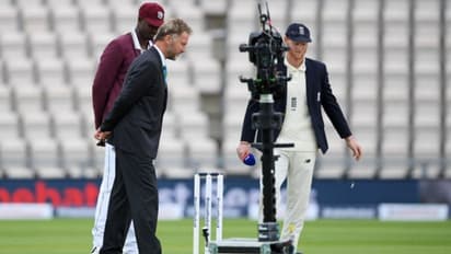 4 மாதத்திற்கு பிறகு நடக்கும் முதல் சர்வதேச கிரிக்கெட் போட்டி.. வெஸ்ட் இண்டீஸுக்கு எதிராக இங்கிலாந்து பேட்டிங்