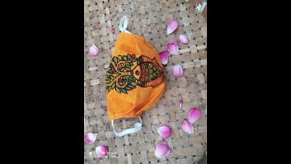 ಮಾಸ್ಕ್ ಮೇಲೆ ಮಧುಬಾನಿ ಕಲೆ ಅರಳಿದ ಕತೆ, ನಿಮಗೂ ಬೇಕೆ?