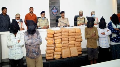 సినిమా స్టైల్లో వలపన్ని... స్మగ్లర్ల ముఠాను అరెస్ట్ చేసిన రాజధాని పోలీసులు