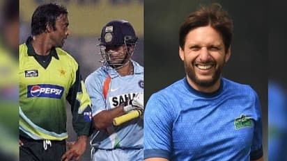 அக்தரின் பவுலிங்கிற்கு சச்சின் பயப்படுவார்.. 2011 உலக கோப்பையில் இன்னொரு பவுலருக்கும் பயந்தார் - அஃப்ரிடி