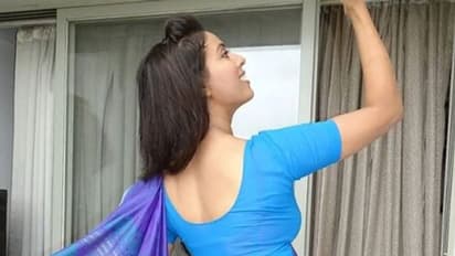 சின்ன வீடா வரட்டுமா... பெரிய வீடா வரட்டுமா... பாடலுக்கு ஆட்டம் போட்ட நடிகை தேஜஸ்ரீயா இது?