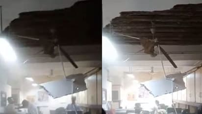 ದೆಹಲಿ ಕ್ಯಾಬಿನೆಟ್ ಸಚಿವಾಲಯದ ಮೇಲ್ಚಾವಣಿ ಕುಸಿತ, ಓರ್ವನಿಗೆ ಗಾಯ!