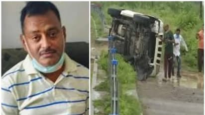 'കന്നുകാലികളെ ഇടിക്കാതിരിക്കാൻ വാഹനം വെട്ടിച്ചു, ദുബെ ആയുധം കൈക്കലാക്കി'; വിശദീകരിച്ച് യുപി പൊലീസ്