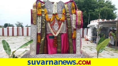 ಗಂಗಾವತಿ: ನವ ವೃಂದಾವನ ಗಡ್ಡೆಯಲ್ಲಿ ಜಯತೀರ್ಥರ ಆರಾಧನೆ