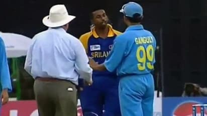 அர்னால்டுடனான மோதலுக்கு பின் எங்க டிரெஸ்ஸிங் ரூமுக்கு வந்தார் தாதா..! என்ன நடந்தது..? சங்கக்கரா பகிர்ந்த தகவல்