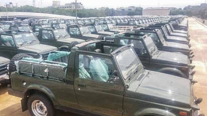 ഇന്ത്യന് സൈന്യത്തിനായി മാരുതി ജൂണിൽ നല്കിയത് 700 ജിപ്സികൾ