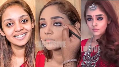 അരമണിക്കൂര്കൊണ്ട് മോഡലിനെ 'നയന്താര'യാക്കുന്ന മേക്ക് ഓവര്; വീഡിയോ