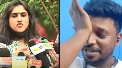 “ப்ளீஸ் வனிதா அக்கா என்னை விட்டுடுங்க”... பச்சை, பச்சையா திட்டுறாங்க கதறி அழுத KPY நாஞ்சில் விஜயன்...!