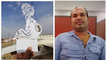 ലോക്ക് ഡൗണിലെ കല: കത്തിയും പേപ്പറും കൊണ്ട് വിനോദ് തെക്കഞ്ചേരി തീർക്കുന്ന കലാസൃഷ്ടികൾ കാണാം