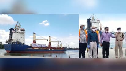 ঐতিহাসিক মুহূর্তের সাক্ষী মহানগর, কলকাতা-বাংলাদেশ হয়ে ত্রিপুরায় পাড়ি পন্যবাহী জাহাজের