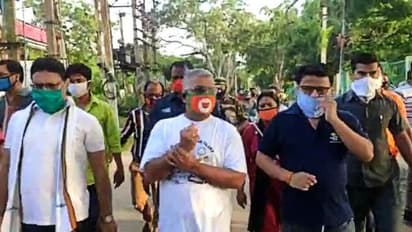 'কোভিড নিয়েও রাজনীতি করব, দম থাকলে আটকান', জঙ্গল মহল থেকে সকাল সকাল দিলীপের তোপ