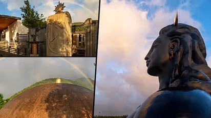 A visual treat at Adiyogi: Despite pandemic, the glory of Creation goes on