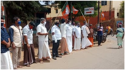 கம்பி எண்ண செல்லும் முன் கறுப்பர் கூட்டத்தை கதறடித்த பாஜக... நீதிமன்றம் முன் அதிரடி..!