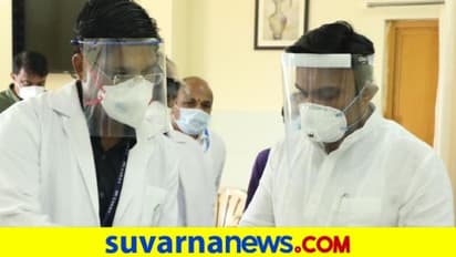 110 ಮಂದಿ ಸೋಂಕಿತರಿಗೆ ಇಬ್ಬರು ನರ್ಸ್‌! ಅಧಿಕಾರಿಗೆ ಸಚಿವ ಸುಧಾಕರ್ ತರಾಟೆ