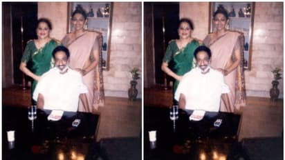 രണ്ട് ഇതിഹാസങ്ങള്‍ക്കൊപ്പം, ഫോട്ടോയുമായി ശോഭന