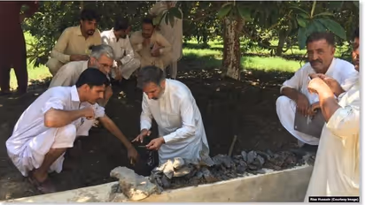 Deliberate destruction of 1,700-year-old Buddha statue in Pakistan draws outrage across countries