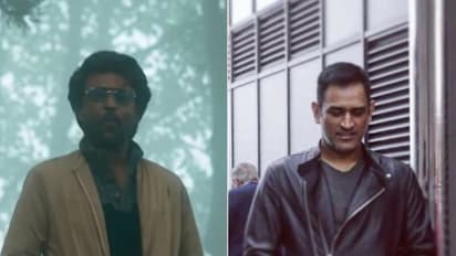 சூப்பர் ஸ்டாருடன் தல தோனி... வைரலாகும் கலக்கல் போட்டோஸ்...!