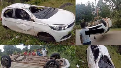 ഏഴുതവണ കരണം മറിഞ്ഞ് ടിയാഗോ, പോറലുപോലുമില്ലാതെ യാത്രികര്‍, കയ്യടിച്ച് ജനം!