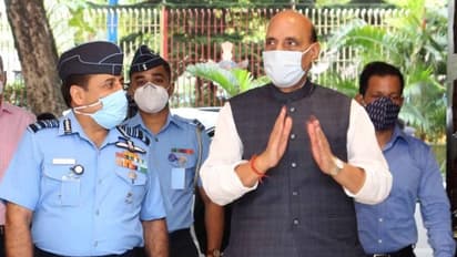 இந்திய விமானப்படை எப்போதும் தயாராக உள்ளது..!! நெஞ்சை நிமிர்த்தும் ராஜ்நாத் சிங்..!!