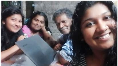 അർഹതപ്പെട്ട ലാപ്പ്ടോപ്പ് ലഭിച്ചതിന്റെ സന്തോഷം പങ്കുവച്ച് അനഘയും ആര്ദ്രയും