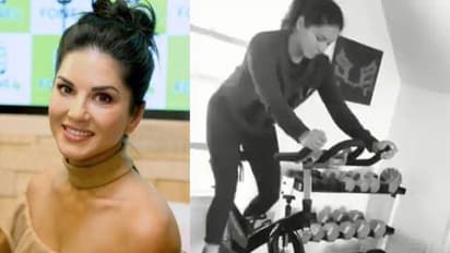 വീണ്ടും വര്ക്കൗട്ട് വീഡിയോ പങ്കുവച്ച് സണ്ണി ലിയോണ്