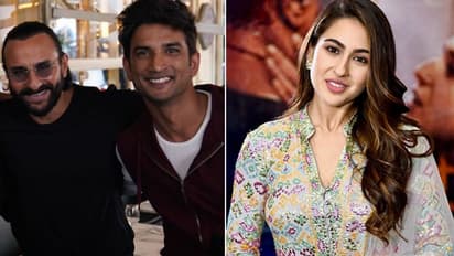 'একফ্রেমে দুই সুপারস্টার', সইফের মধ্যে সুশান্তকে খুঁজে পেলেন সারা