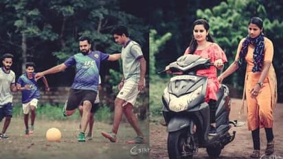 ഒരു കഥ പോലെ 'സേവ് ദ് ഡേറ്റ്' ചിത്രങ്ങള്‍; അഭിനന്ദനങ്ങളുമായി സോഷ്യൽ മീഡിയ