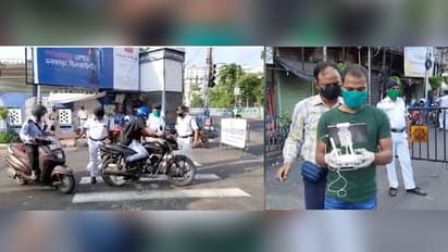লকডাউনে জোড়াসাঁকোতে ড্রোন উড়িয়ে পুলিশের কড়া নজরদারি, নিউটাউনে নাকাচেকিং-আটক ৫