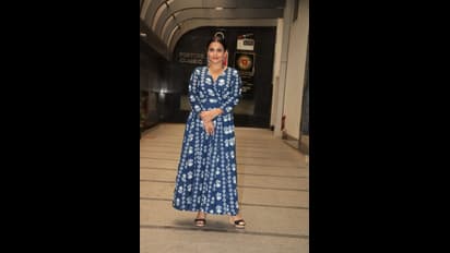 ಬಾಂದ್ರಾಲ್ಲಿ ಕಾಣಿಸಿಕೊಂಡ ವಿದ್ಯಾ ಬಾಲನ್‌; ಕಣ್ಸೆಳೆದ  ನೀಲಿ ವಸ್ತ್ರಾ!