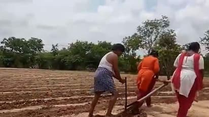 இரண்டு மகள்களை மாட்டுக்கு பதிலாக ஏர் பூட்டி உழவு செய்த விவசாயி.! அதிர்ந்து போன நடிகர் சோனுசூட்.!