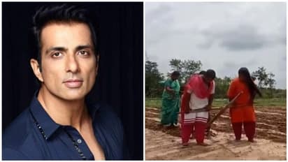 மாடுகளுக்கு பதிலாக பெற்ற மகள்களை பூட்டி ஏர் உழுத விவசாயி..! நடிகர் சோனு சூட் செய்த மிகப்பெரிய உதவி!