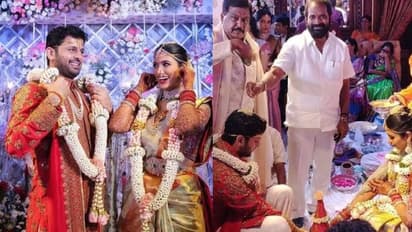 ನಟ ನಿತಿನ್ ಸರಳ ಮದುವೆ: ಕಣ್ಸೆಳೆದ ಜೋಡಿ ನೋಡಿ!
