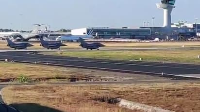 চোখ রাখুন রাফাল যুদ্ধ বিমানের টেক অফ ভিডিওতে, টানা ৭ হাজার কিলোমিটার পাড়ি দিচ্ছে